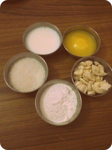Sapada bhakshya ingredients