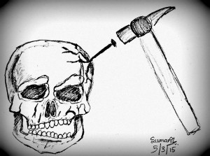Talking too muhc cartoon Sumant