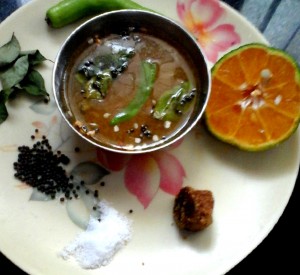 Orange huligojju